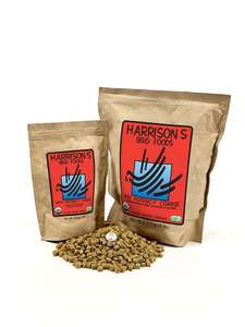 Bird Feed Treats: Harrisons High Potency Coarse Pellets
