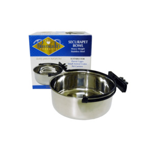 Bird Supplies: Securapet Bowl 12cm ^600mL