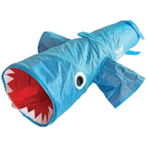 Tunnels And Play: Shark Jaws Mad Cat Tunnel 96cm