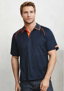 Mens Fusion Short Sleeve Polo P29012