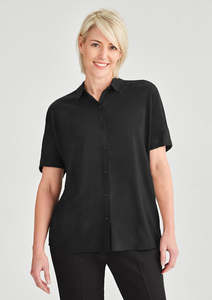 Womens Dahlia Short Sleeve Blouse RB365L