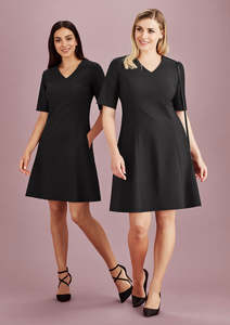 Womens Siena Extended Short Sleeve Dress RD974L