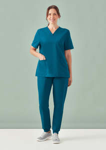 Womens Pulse V-Neck Scrub Top CU543LS