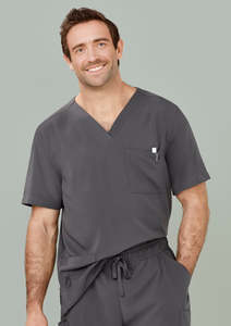Mens Avery V-Neck Scrub Top CST945MS