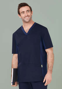 Mens Riley Stretch Scrub Top CST043MS