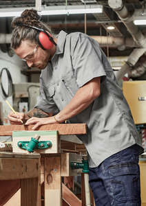 Short Sleeve Work Shirts: Mens Lightweight Tradie Short Sleeve Shirt ZW120