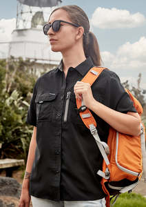 Womens Outdoor Short Sleeve Shirt ZW765
