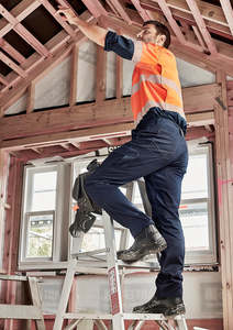 Cargo Work Pants: Mens Summer Cargo Pant (Regular)