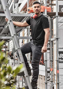 Cargo Work Pants: Men Streetworx Comfort Pant ZP444