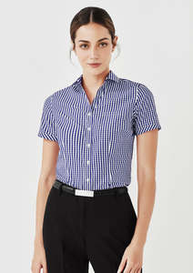 Womans Corporate Short Sleeve Shirts: Womens Springfield Short Sleeve Shirt 43412