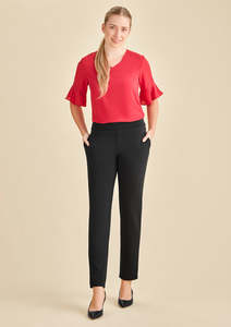 Womens Scuba Ponte Mid-rise Pull-on Pant RGP304L