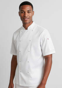Zest Short Sleeve Chef Jacket