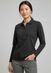 Crew Long Sleeve Polo