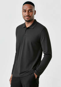 Crew Long Sleeve Polo