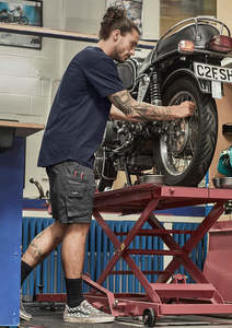 Shorts: Mens Rugged Cooling Stretch Short