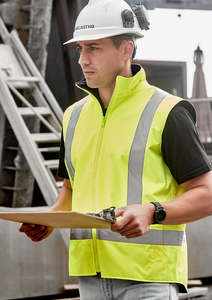 Hi Vis: Unisex Hi Vis Waterproof Reversible Vest