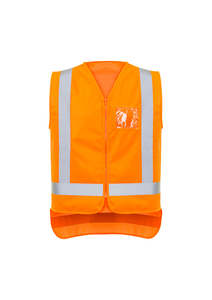 Hi Vis: Mens TTMC-W23 Zip Vest