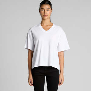As Colour 1: Women's Martina V Neck Tee 4095