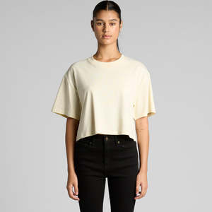 As Colour 1: Women's Martina Crop Tee 4093