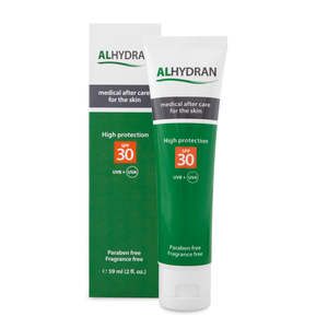 Alhydran Medical Retention Cream SPF30, 59ml, Tube
