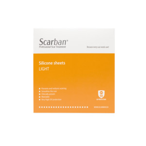 Scarban: Scarban: Light Silicone Scar Sheets