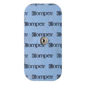 Compex: COMPEX ELECTRODES 1 SNAP, 2 PACK (50X100MM)