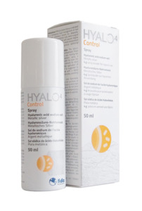 Hyalo4 CONTROL Antibacterial Spray 50ml with Hyaluronic Acid + Metallic Silver + Vitamin E