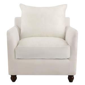 Noosa Hamptons Armchair Base & Cushions Only (Cover Sold Separately)