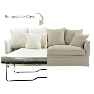 Noosa 3 Seat Hamptons Sofa Bed Base & Cushion Inserts Only