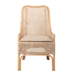 Victoria Hamptons Dining Chair Natural ( 1 only left in stock)