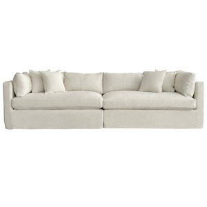 Sofas: Marbella 4 Seat Sofa Ivory