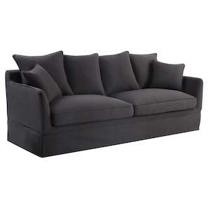 Sofas: Noosa 2 Seat Sofa Cover Charcoal