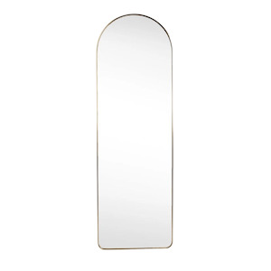 Hannah Gold Arch Free Standing Mirror