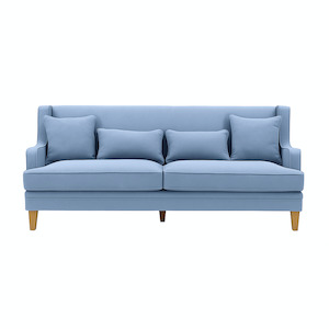 Bondi: Bondi Hamptons 3 Seat Sofa Slate Blue
