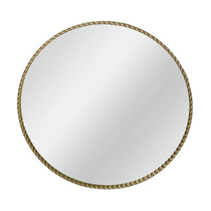 Home Decor: Palais Large 110cm Round Gold Mirror