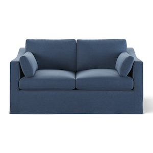 Sofas: Clovelly Hamptons 2 Seat Sofa Navy