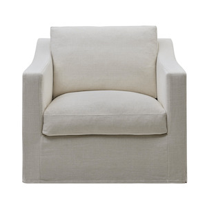Clovelly Hamptons Armchair Ivory