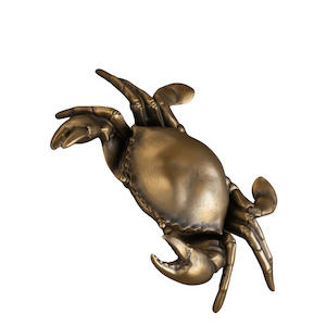 Wall Decor Decorative: Crab Decorative Box with Hinged Lid