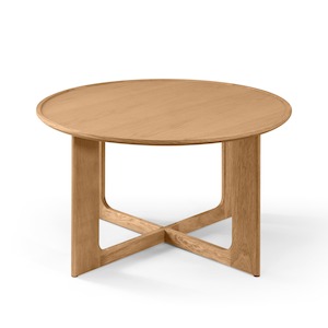 Hamptons Tables: Hastings Oak Round Coffee Table
