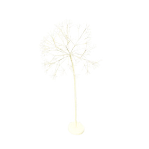 Cream Dandelion 360 Light LED Tree 70cm