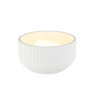 Bowls: Ribba White Bowl Table Lamp