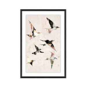 New Arrivals: Patchwork Skies Canvas Part A w/ Black Frame