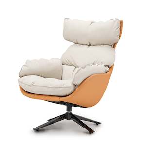 Eureka Home Office Furniture: Eureka Todd Swivel Armchair with High Back Lounge Chair