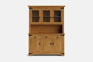 Wall Units Display Cabinets: Nordic 3 Door Wall Unit