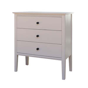 Cyrus 3 Drawer Bedside Table