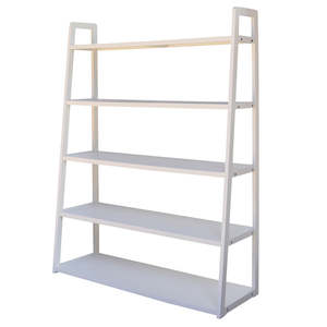 Cyrus 5 Tier Rack - Pearl White