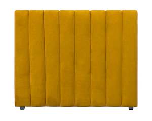 Headboards: Deco Headboard - Mustard - King/Super King
