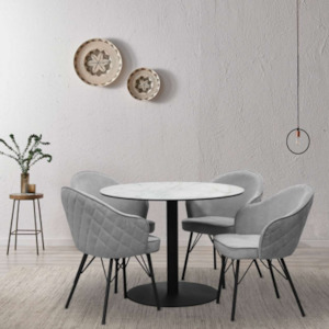 Dining Suites: Mitzie Dining Set 5Pcs
