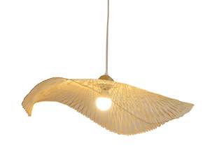 Chandelier Ceiling Light: Bamboo Pendant 100cm