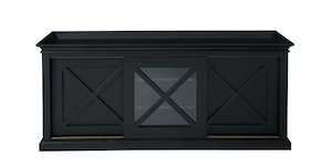 Entertainment Units: Petite Island Life Media Unit Black - Display Model